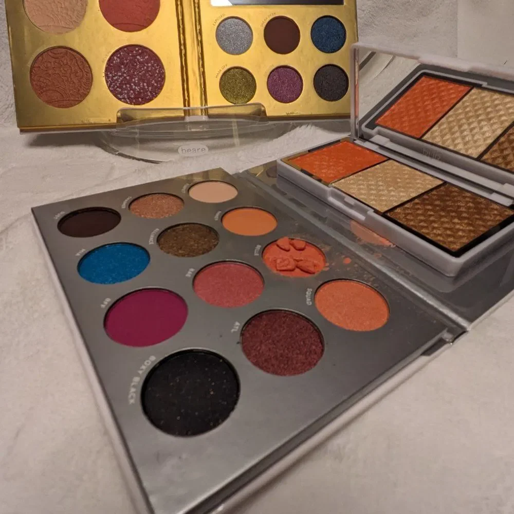 PUR Cosmetics 4 Palette Bundle: Midnight Masquerade, Bronze Brighten, Festival